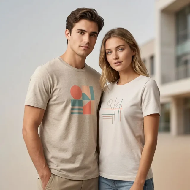 Sudaderas premium personalizadas con bordado minimalista en estilo universitario moderno