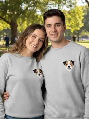 sudadera sin capucha bordagran